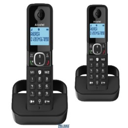 ALCATEL TELEFONO DEC F860 DUO NEGRO