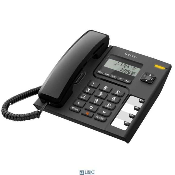 ALCATEL T56 TELEFONO FIJO COMPACTO  NEGRO