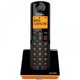 ALCATEL DEC S280 TELEFONO  BLACK+ORANGE