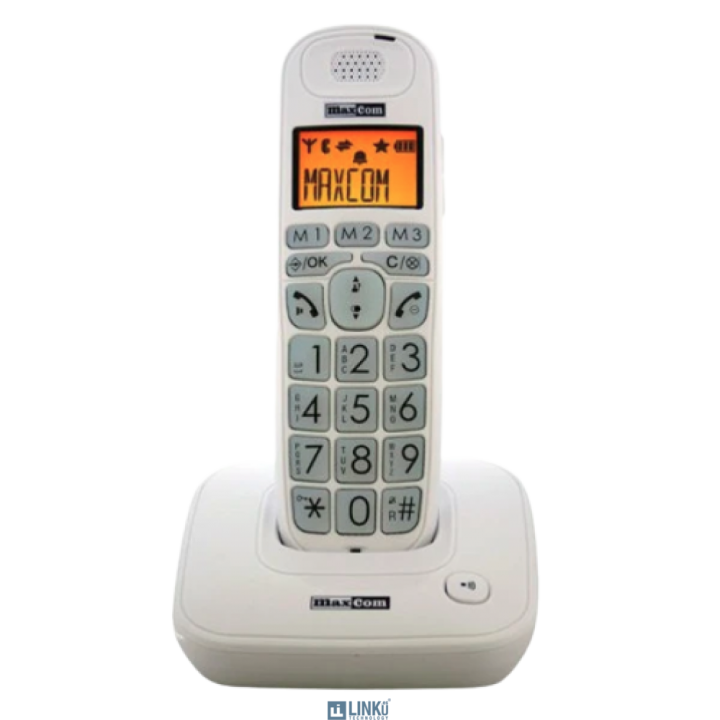 MAXCOM DEC MC6800  TELEFONO FIJO WHITE