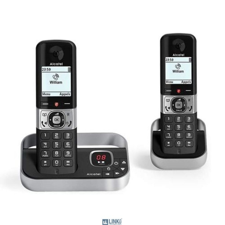 ALCATEL DEC F890  TELEFONO VOICE DUO NEGRO