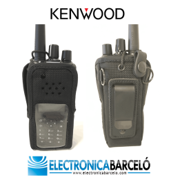 KENWOOD KLH-207NCDE Funda de nylon con clip metálico y anilla en D