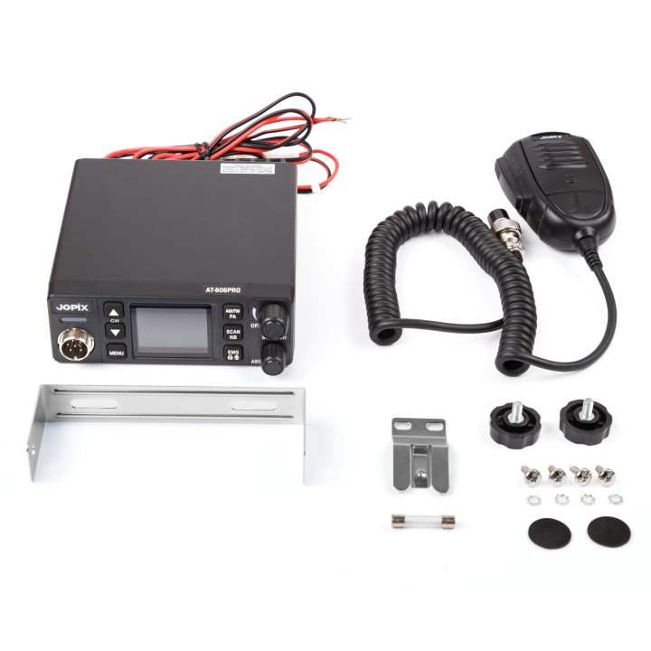 Jopix AT-606PRO Emisora CB-27 AM/FM multinorma