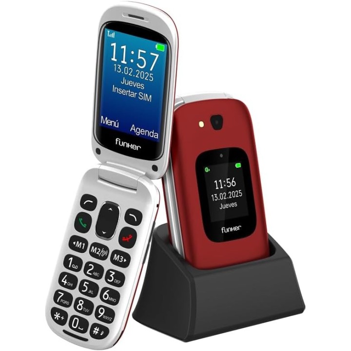 Teléfono móvil FUNKER E350 MAX AUDIO 3 PLUS NEGRO
