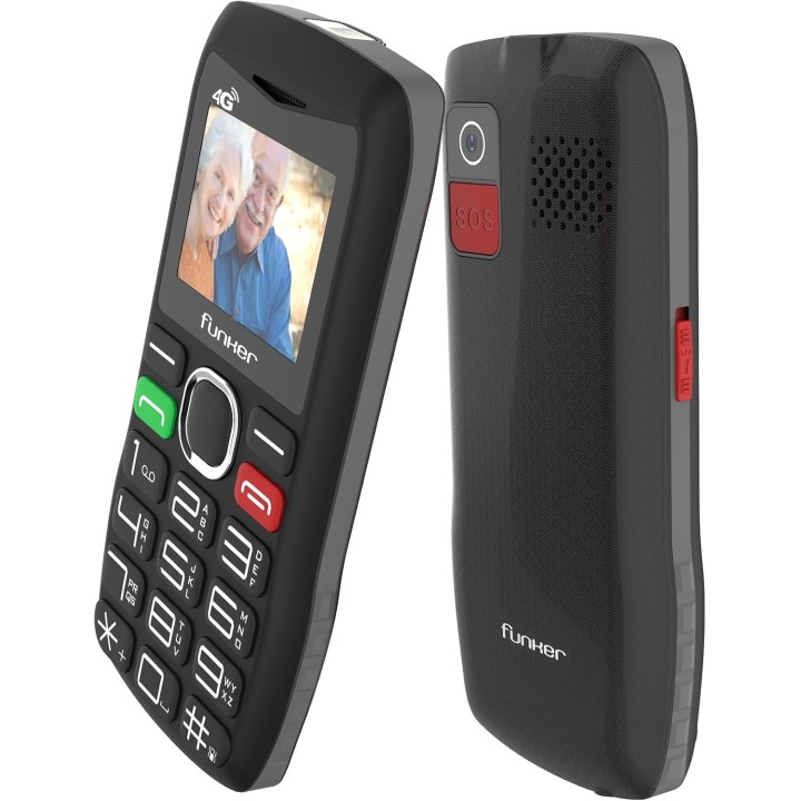 Teléfono móvil FUNKER C140 CLASSIC 4G NEGRO