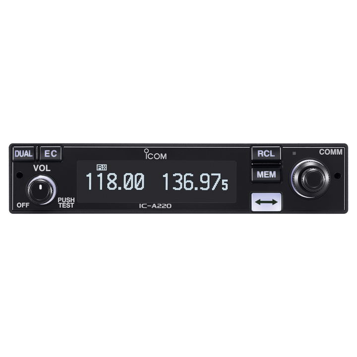 Icom IC-A220 TSO Emisora móvil banda aerea