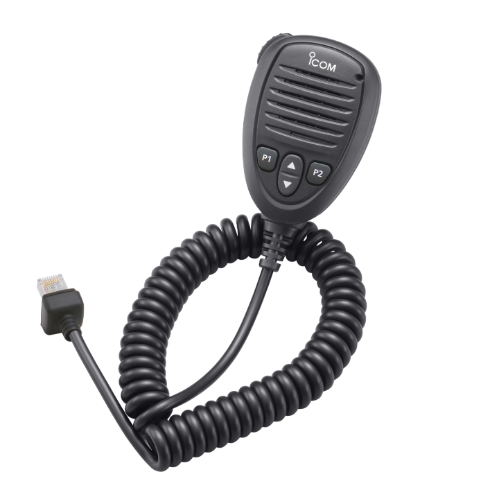 ICOM HM-217 Micrófono de mano para emisora ICOM profesionales con conector RJ-45
