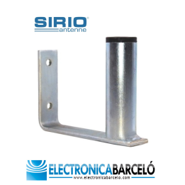 FT-4 EU Soporte antena acodado 90º para fijación a Muro o Parded