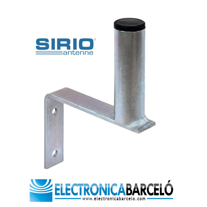 SIRIO FT-4 E Soporte antena acodado 90º para fijación a Muro o Parded. Formato U