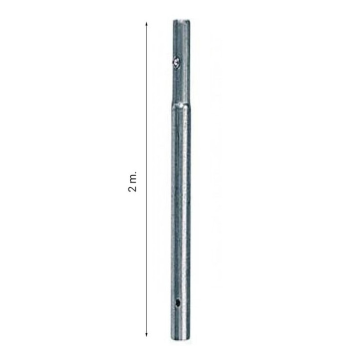 SIRIO MA2000-40E Mástil Galvanizado enchufable. Longuitud 2m x 40mm Ø