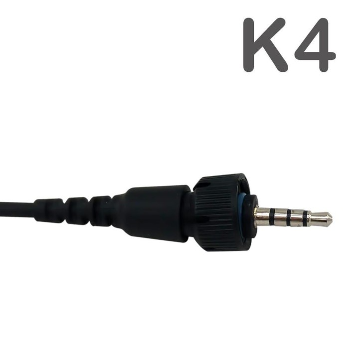 MAF-CR-TK3601 - Micro-auricular con cable tipo tejido fibra para KENWOOD TK-3601
