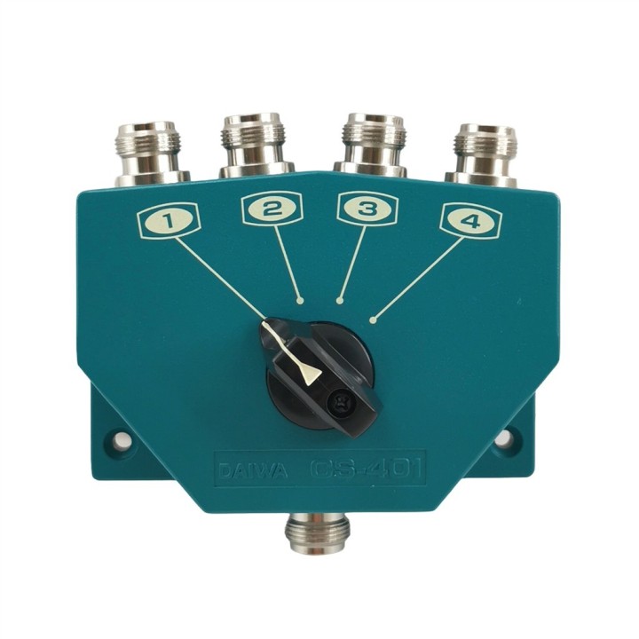DAIWA CS-401G Conmutador de 4 antenas. Conectores N.