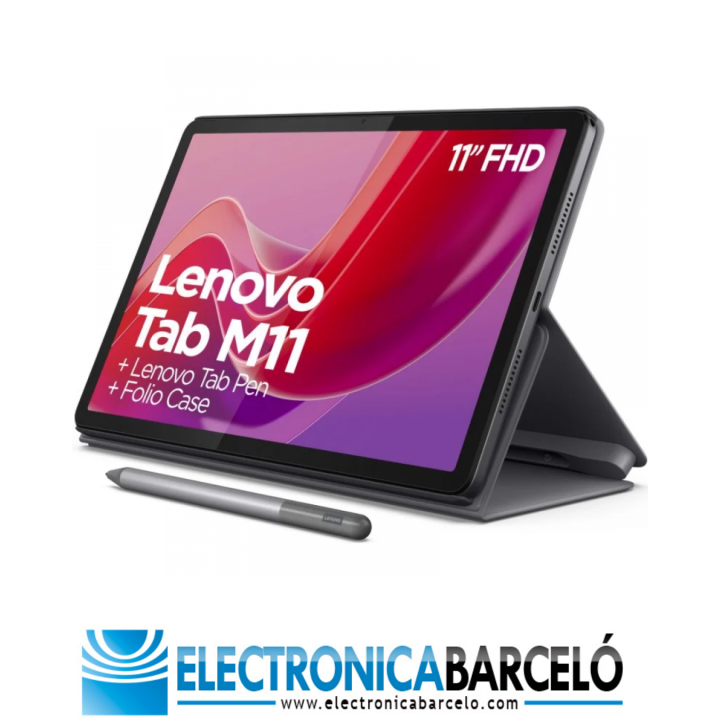 LENOVO TAB M11 8GB/128GB WIFI LUNA GREY + PEN + FUNDA