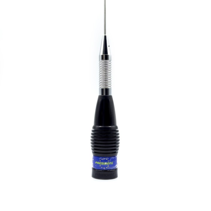 PRESIDENT ALASKA S - Antena móvil 5/8 con muelle 27 mhz CB