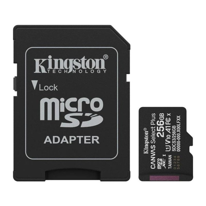 KINGSTON MICRO SD 256 GB CL10 SDCS3/256GB 1A