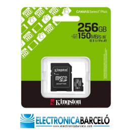 KINGSTON MICRO SD 256 GB CL10 SDCS3/256GB 1A