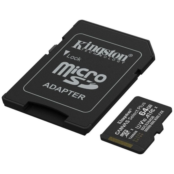 KINGSTON MICRO SD 64 GB CL10 SDCS3/64GB 1A