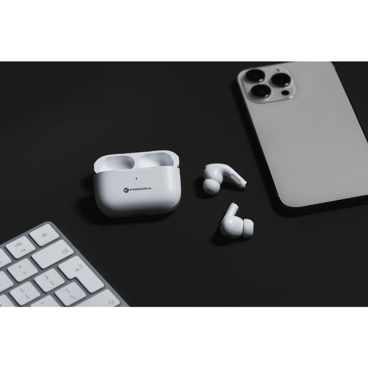 Auriculares inalámbricos Forcell F-Audio TWS Master Pro blancos