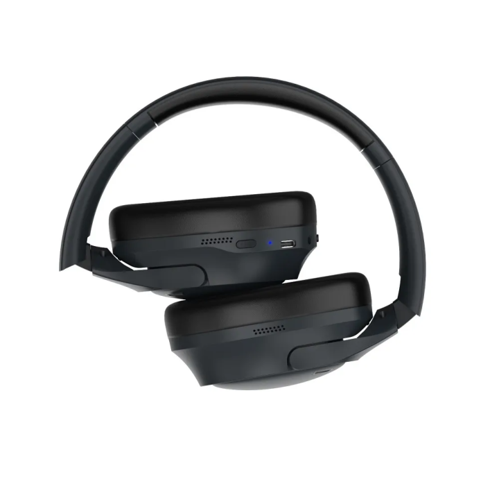 Auriculares inalámbricos supraurales Forcell F-Audio Vibe ANC ENC + TUYA APP, color negro