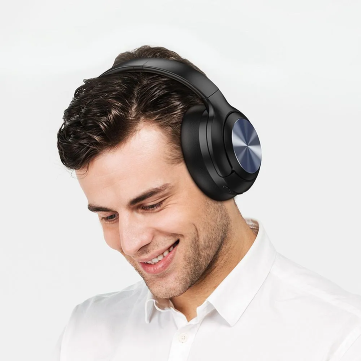 Auriculares inalámbricos supraurales Hoco ANC W54 negros