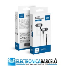 Auriculares intraaurales con cable Blue Star M09 (conector de 3,5 mm, 1,2 m), color negro