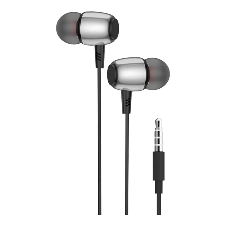 Auriculares intraaurales con cable Blue Star M09 (conector de 3,5 mm, 1,2 m), color negro