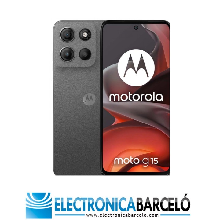 MOTOROLA MOTO G15 6,72" FHD+ 8GB/128GB 8MP/50MP GRAVITY GREY