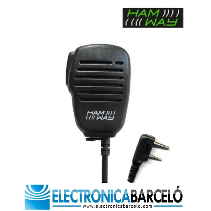 SM-02 Micrófono altavoz compatible KENWOOD, KIRISUN y similares