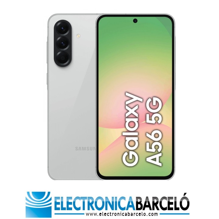SAMSUNG A56 6,7" FHD+ A566 8GB/256GB 12MP/50MP (5G) DS AWESOME LIGHTGRAY EU