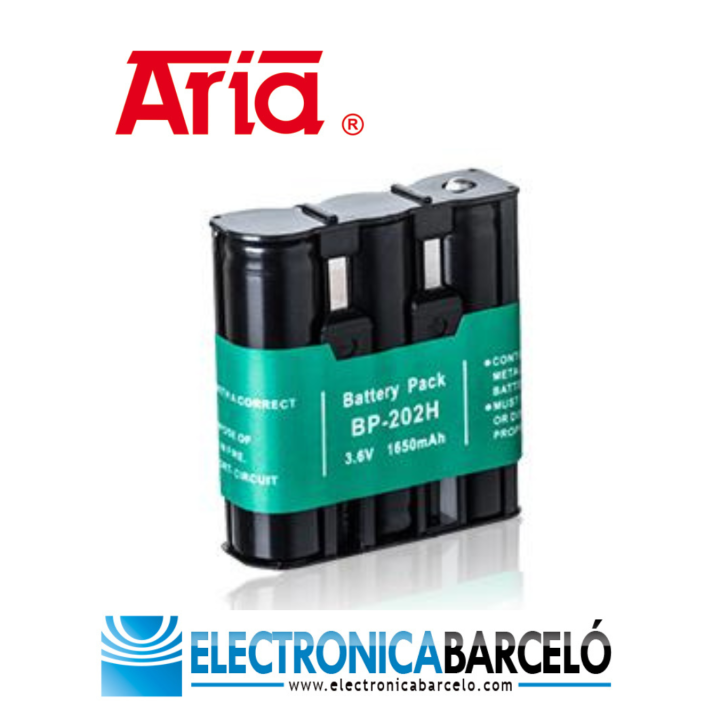 BP-202-H - BATERÍA PARA ICOM IC-4008AFRS. 3.6 V., 1650 MAH NI-MH.