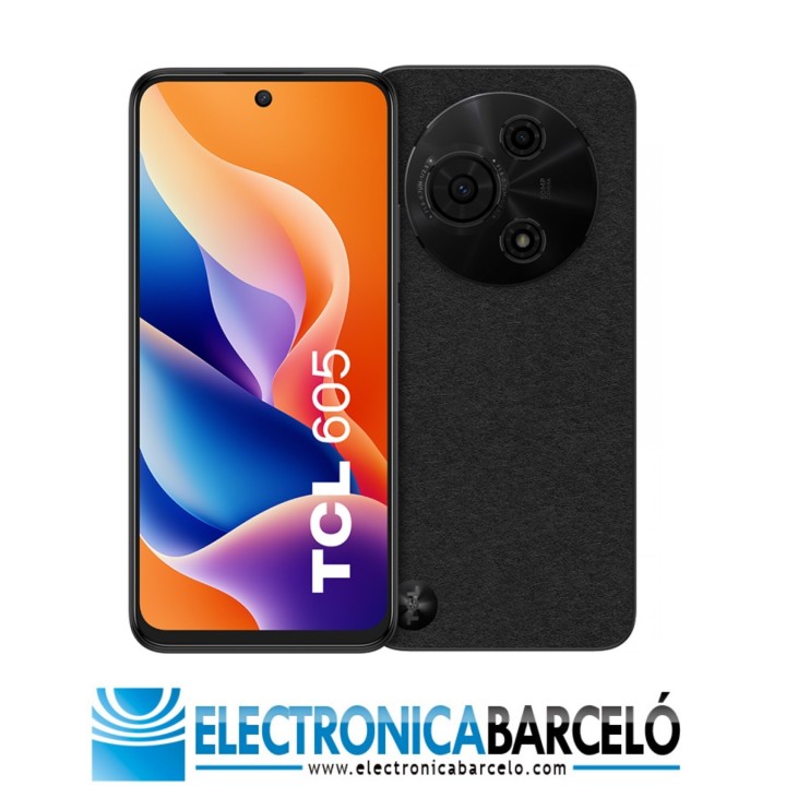 TCL 605 6,67" HD+ 8+10GB/256GB 5MP/50MP DS BLACK