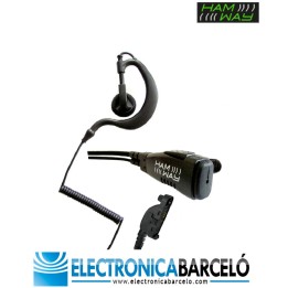 EG-03C Micro Auricular lobular abierto, compatible MOTOROLA DMR, Mototrbo