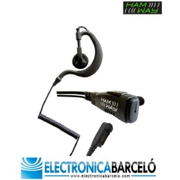 EG-03C / DP2000 Micro Auricular lobular abierto, compatible MOTOROLA DP2000