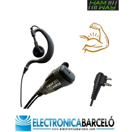 EG-03N / Motorola Micro Auricular lobular abierto, compatible MOTOROLA "clásico"