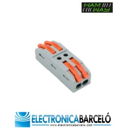 CRP1X1 Conector a presión para prolongar cables alimentación DC