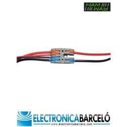 CRP1X2 Conector a presión para prolongar o duplicar línea alimentación