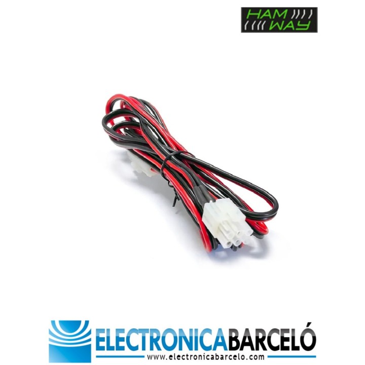 PC-60 Cable Alimentación 12AWG, Longitud 3m. 6 Polos, 2 Fusibles 30 Amp
