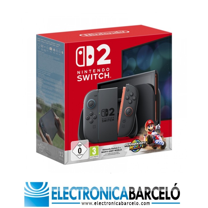 NINTENDO SWITCH 2 + MARIO KART WORLD