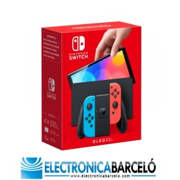 NINTENDO SWITCH (VERSIÓN OLED) AZUL NEÓN/ROJO NEÓN