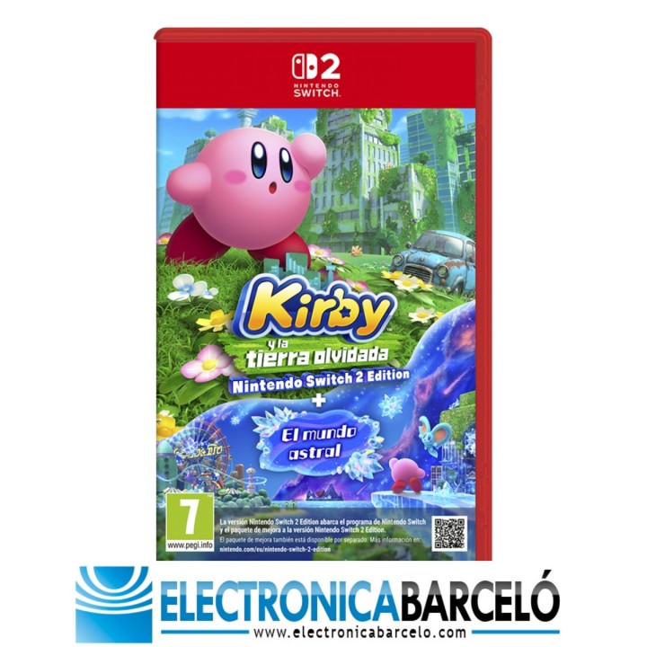 NINTENDO SWITCH 2 - KIRBY AND THE FORGOTTEN LAND