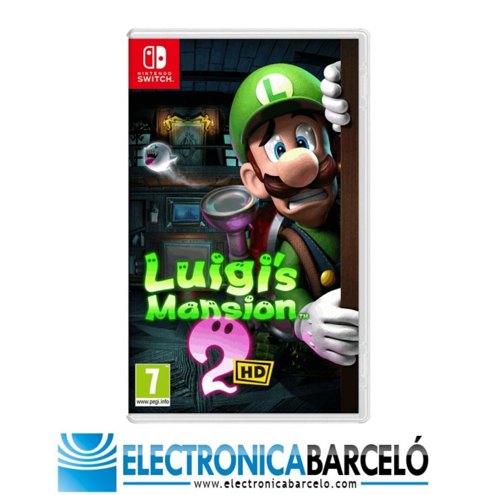 NINTENDO SWITCH LUIGIS MANSION 2 HD