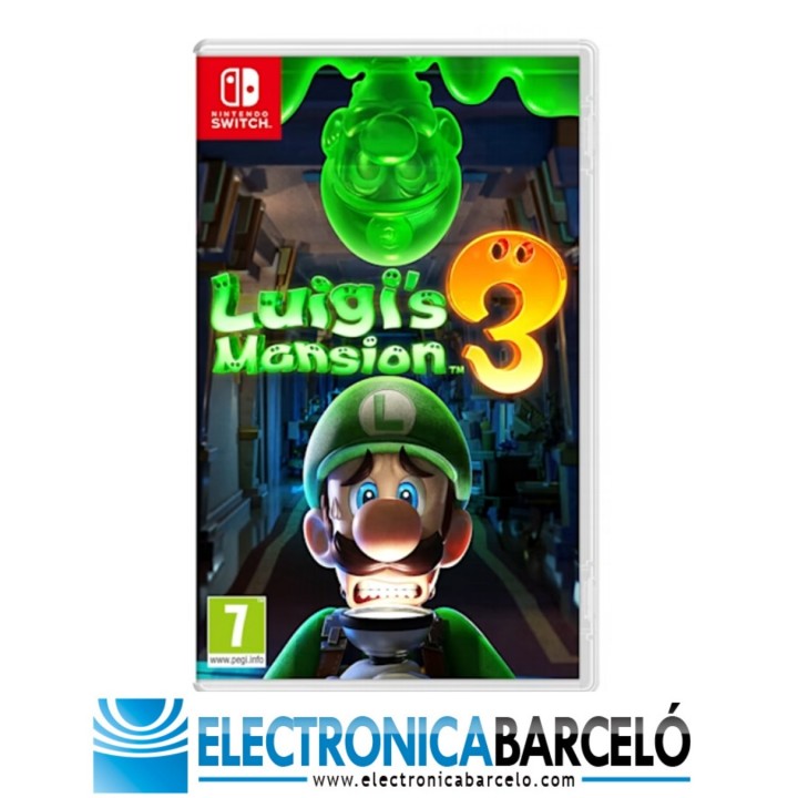 NINTENDO SWITCH LUIGIS MANSION 3