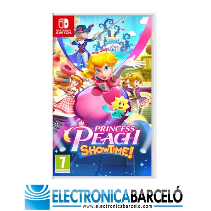 NINTENDO SWITCH PRINCESS PEACH SHOWTIME