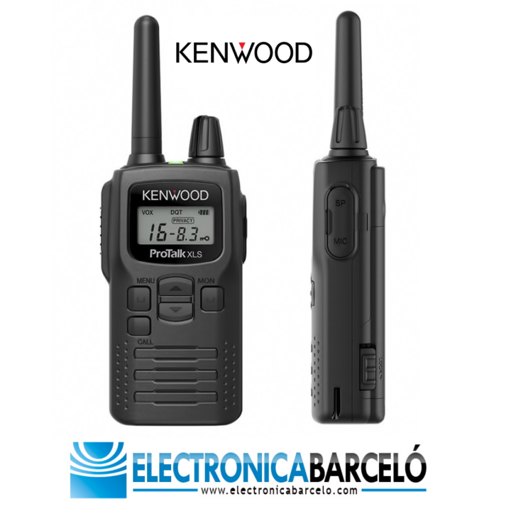 Kenwood PKT-300E Transceptor portátil analógico PMR446 compacto