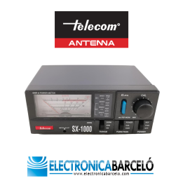 SX-1000  Medidor R.O.E. y Vatímetro 1.8-160/430-1300 MHz.