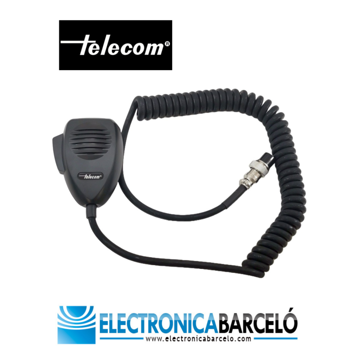 CDM-518-6P - MICRÓFONO DINÁMICO TAMAÑO PEQUEÑO, CONECTOR 6 PIN.
