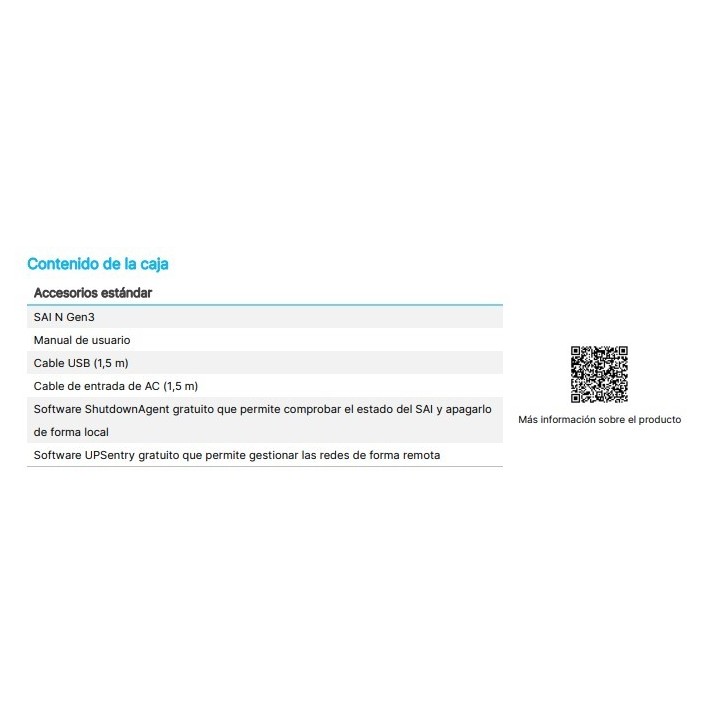 SAI DELTA AMPLON NX 1000 VA / 900 W. 10'. TORRE