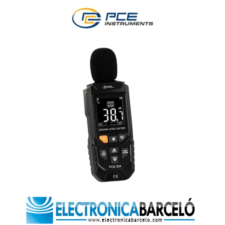 Medición acústica / Sonómetro integrador PCE-354