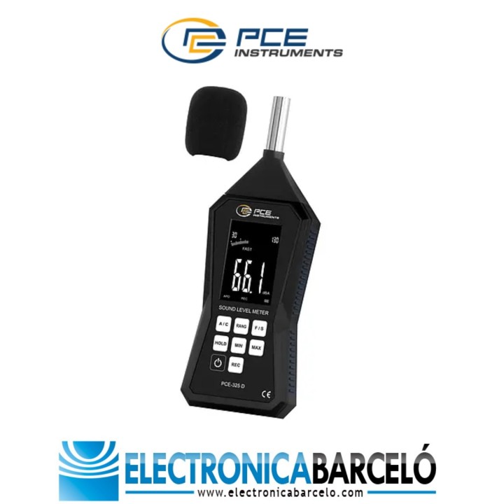 Medición acústica / Sonómetro PCE-325D