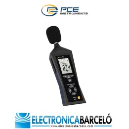 Medición acústica / Sonómetro Bluetooth PCE-323
